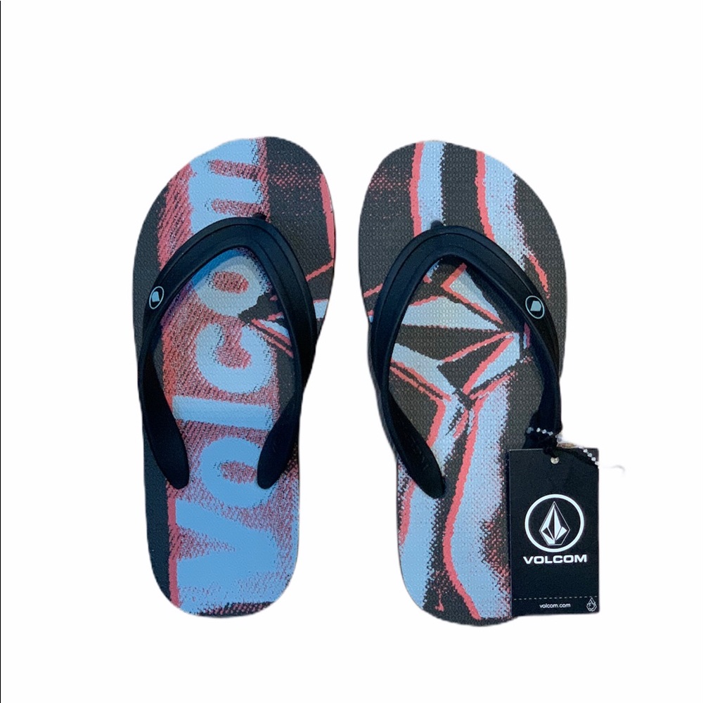 Volcom Boys Flip Flops.  NWT